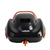 CZYBYTE vista frontal del robot limpiapiscinas, eficiente y compacto