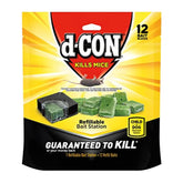 d-Con estación frontal colocada en esquina, seguridad y discreción