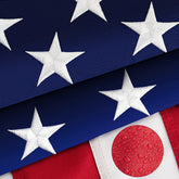 DANF FLAG vista frontal exterior mostrando resistencia y colores vivos