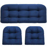 DANGHOOGY cojín loveseat frontal mostrando ajuste y confort