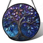 DASTOLL placa frontal Árbol de la Vida, decoración con colores vibrantes