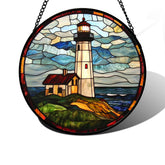 DASTOLL panel frontal con faro azul verde que ilumina ventana