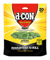 d-Con estación frontal mostrando diseño resistente y seguridad