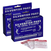 Dekko Silverfish frontal del empaque mostrando cantidad y uso