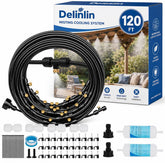 Delinlin frontal del paquete del kit mostrando componentes y beneficio de instalación rápida