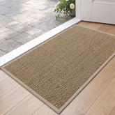 DEXI felpudo frontal 17x30 beige mostrando diseño y función
