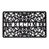 DII felpudo frontal Welcome Scroll, bienvenida y protección
