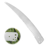 Dimakung hoja frontal 15" mostrando perfil y filo, compatible Fiskars, mejor corte