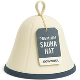 DIVELUX gorra de sauna frontal muestra ajuste cómodo y protección