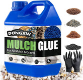Dongxw botella frontal mostrando el adhesivo concentrado seguro para jardines