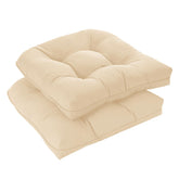 downluxe cojines frontales pack 2 beige realzan patio y comodidad