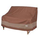 DuckCovers funda frontal mocha cappuccino mostrando cobertura completa y estética