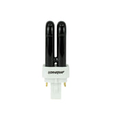 DynaTrap bombilla 7W vista frontal que asegura atracción de insectos