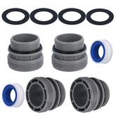 EAORBD conector frontal del kit mostrando forma y rosca, fácil adaptación