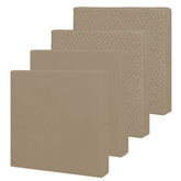 Easy-Going funda frontal mostrando color camel y ajuste impecable