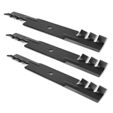 Ecreban cuchillas paquete frontal mostrando tres piezas y ajuste compatible