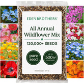 Eden Brothers frente del empaque mostrando la bolsa y cantidad, producto listo para sembrar