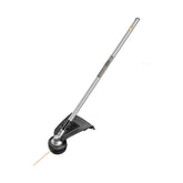 EGO POWER+ cabezal frontal mostrando la forma y la boquilla para recarga rápida