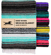 El Paso Designs manta frontal mostrando colores cool mint y gris, estilo y confort