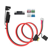 ELFCULB cable SAE 10AWG frontal mostrando conectores resistentes