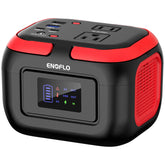 ENOFLO vista frontal del generador compacto muestra tamaño y diseño portátil