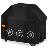 Enzeno funda frontal mostrando ajuste completo y protección contra lluvia