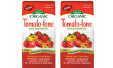 Espoma Tomato-tone frontal de la bolsa mostrando diseño y peso