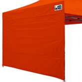 Eurmax lateral frontal en naranja mostrando ajuste y protección solar