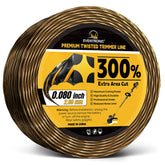 Eventronic vista frontal del empaque mostrando longitud 300 ft y compatibilidad con DeWalt