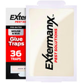 Extermanix paquete frontal de 36 trampas, solución sin veneno y fácil almacenamiento