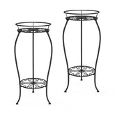 FaithLand soporte dos niveles frontal mostrando elegancia y ahorro de espacio