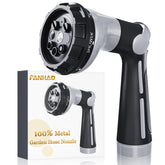 FANHAO boquilla frontal de metal mostrando robustez y conectividad rápida