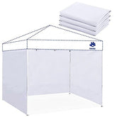 FANPAT lona frontal blanca mostrando cobertura completa y privacidad