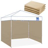 FANPAT lona lateral frontal empaquetada, protección plegable rápida