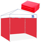 FANPAT panel frontal pack de 3 rojo mostrando color y cobertura