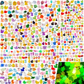 Faunamancy envase frontal mostrando 300 figuras, ideal para proyectos creativos