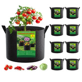FEED GARDEN paquete de 8 bolsas mostrando la presentación y ventajas reutilizables