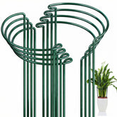 FEED GARDEN paquete frontal mostrando los 8 soportes para peonías con beneficio de orden