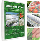 FEED GARDEN vista frontal de la malla 8x10ft protegiendo cultivos