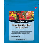 ferti-lome envase frontal 8 oz mostrando etiqueta y beneficios de floración