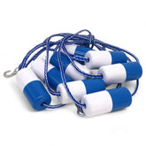 FibroPool cuerda frontal mostrando longitud completa y boyas, mejora visibilidad