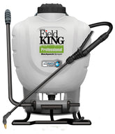 Field King vista frontal de la mochila mostrando correas acolchadas y asa para transporte