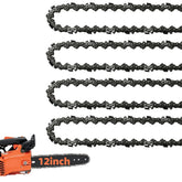 Fifchall empaque frontal cuatro cadenas 12" listo para reemplazo inmediato