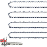Fifchall empaque frontal cuatro cadenas, repuesto fiable