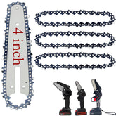 Fifchall paquete frontal con 4 cadenas y barra 4" para recambio rápido
