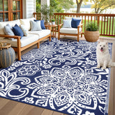 Findosom alfombra frontal 6x9 mandala, aporta estilo y protección exterior