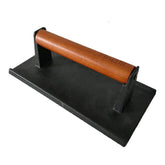 Firsgrill presa frontal del producto mostrando forma rectangular y beneficio durabilidad
