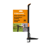 Fiskars vista frontal del arrancador de pie con diseño práctico