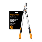 Fiskars vista frontal mostrando diseño 2 en 1 y control cómodo
