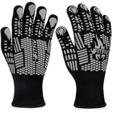 FITFIV frontal del empaque mostrando guantes y beneficios de alta temperatura